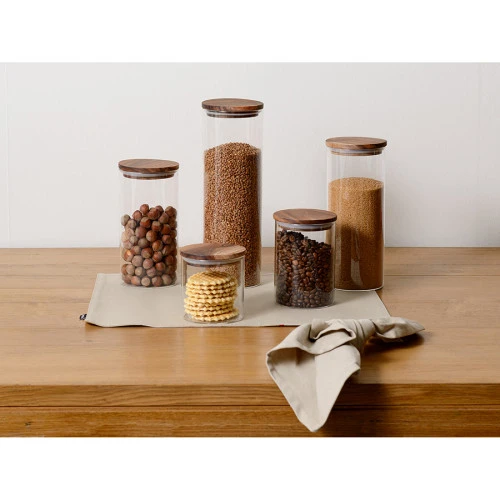 Банка для хранения, 1,45 л, акация