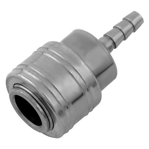 Муфта универсальная быстросъемная ("мама") 1/4, со штуцером "елка" под шланг 6 мм, 2 шт, Stels