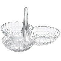 Менажница tiffany, прозрачная