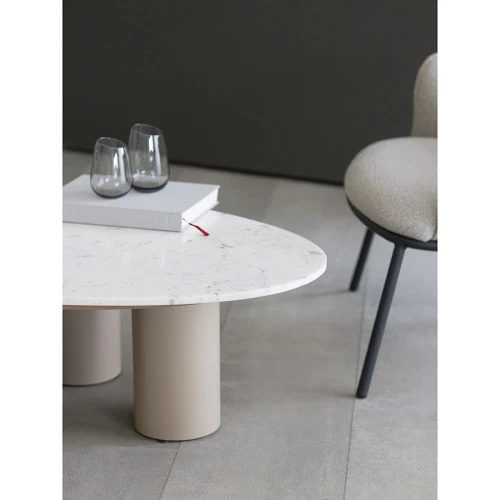 Столик кофейный mojo, 120х65,5 см, бежевый