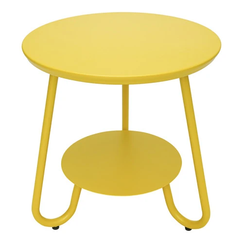 Столик stian, D50 см, желтый