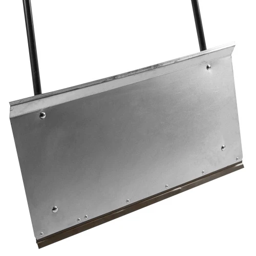 Движок для уборки снега, стальной, оцинкованный, 750 х 410 х 1100 мм, стальная рукоятка, Сибртех