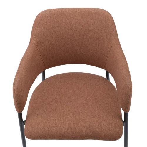 Стул wendy, рогожка, терракота