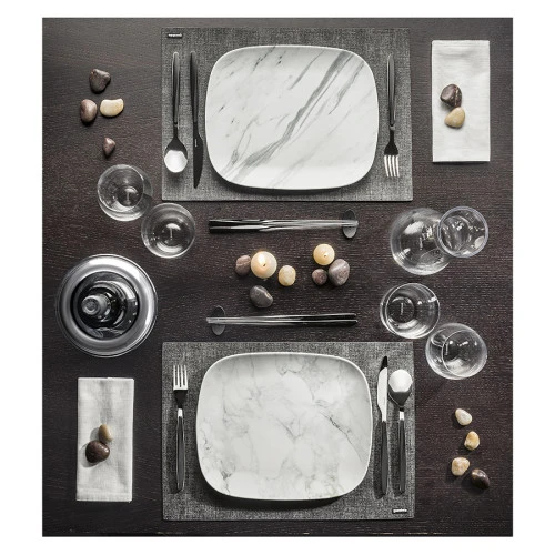 Салфетка подстановочная двусторонняя tiffany, темно-серая