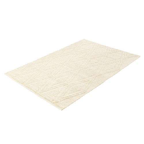 Ковер из шерсти и переработанного хлопка shillong из коллекции ethnic, 200х300см