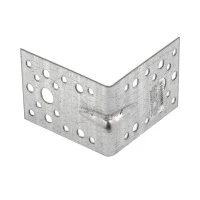 Крепежный уголок усиленный 1.7 мм, KUU 90 x 90 x 65 мм Сибртех