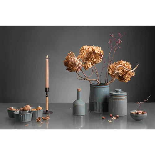 Набор из двух пиал темно-серого цвета из коллекции kitchen spirit, 200 мл