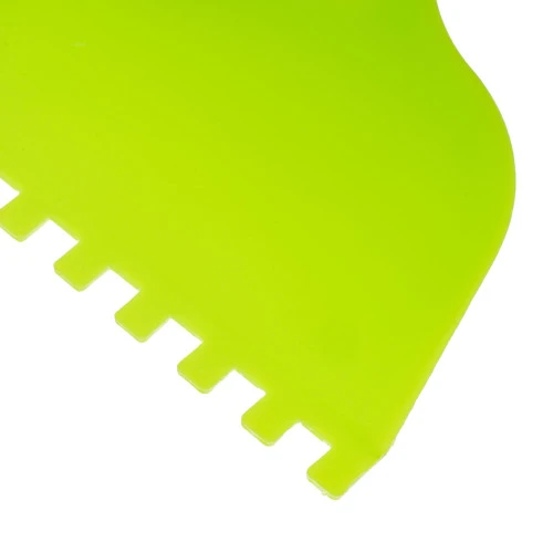 Шпатель для клея, пластмассовый, зубчатый 6 х 6 мм Сибртех