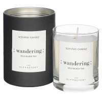 Свеча ароматическая the olphactory, wandering black, goji black tea (новая), 40 ч