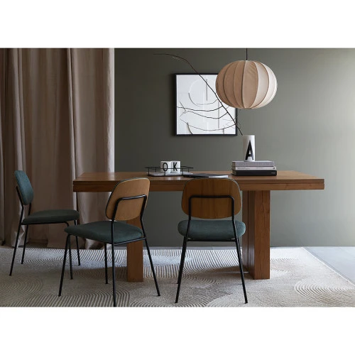 Стул tilla, рогожка, дымчато-серый