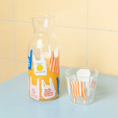 Набор из графина и стакана corner shop, thank you bag