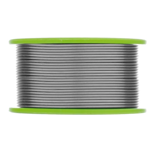 Припой с канифолью, D 1 мм, 100 г, POS61, на пластмассовой катушке Сибртех