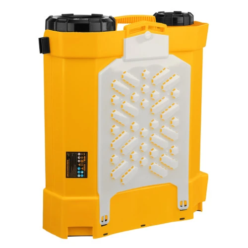 Опрыскиватель ранцевый аккумуляторный D-12LA, 12 л, 12 В, 8 Ач Denzel