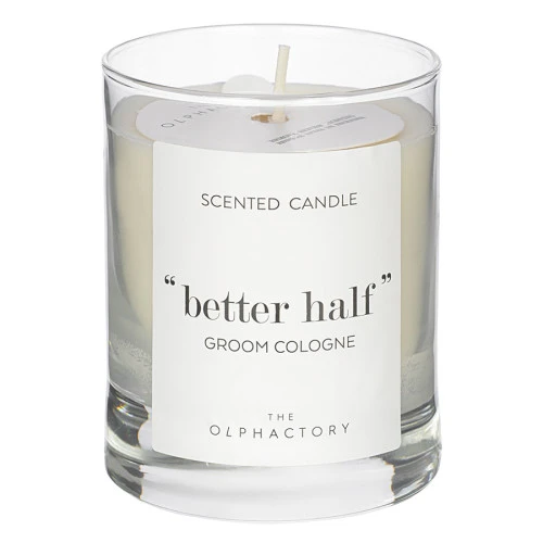 Свеча ароматическая the olphactory, better half, groom cologne (новая), 40 ч