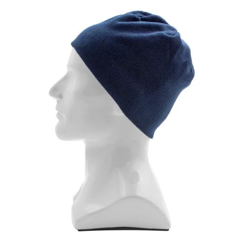 Шапка из флиса для взрослых, размер 56-57, синяя Сибртех