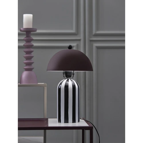 Светильник настольный anniken, D25х38 см, сливовый