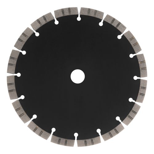Диск алмазный отрезной DENZEL, ф230 х 22.2 мм, сегментный, сухой рез, HWD92, круг, 731040