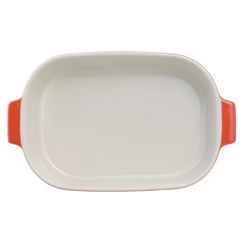 Блюдо для запекания soft ripples, 29,2х18,2 см, красное