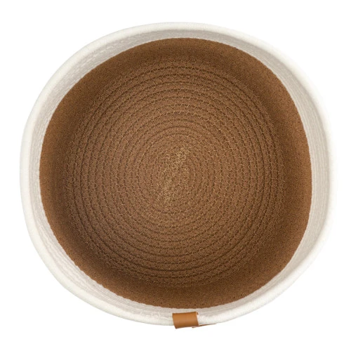 Корзина для хранения ciary, D30х30 см, бежевая/горчичная