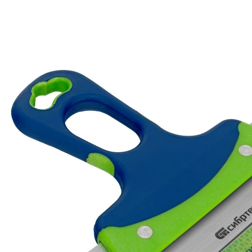 Шпатель фасадный, нержавеющая сталь, 450 мм, двухкомпонентная ручка Сибртех