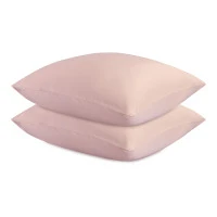 Набор наволочек из премиального сатина цвета пыльной розы из коллекции essential, 50х70 см