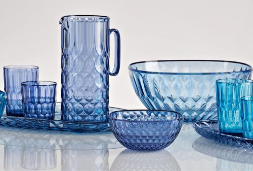 Чаша vanity, D30 см, голубая