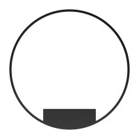 Настенный светильник (бра) Maytoni MOD058WL-L50BK