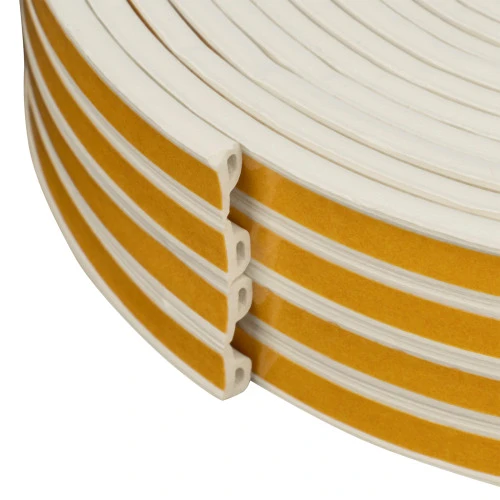 Уплотнитель, 24 м, профиль "P", белый Сибртех