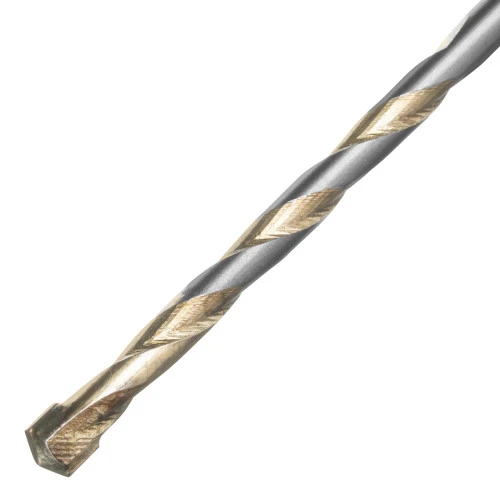 Сверло по бетону, улучшенное пылеудаление, 4 х 75 мм, цилиндрический хвостовик Сибртех