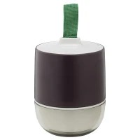 Ланч-бокс meals, 800 мл, темно-сливовый/светло-серый