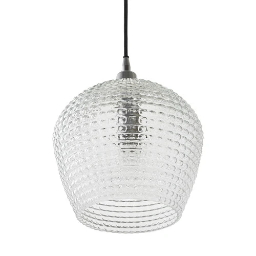 Светильник подвесной aurora, D24 см, прозрачный