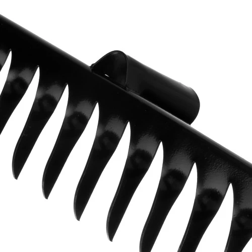 Грабли стальные, 420 мм, 16 витых зубьев, без черенка, Сибртех