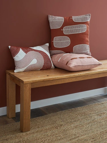 Подушка декоративная feather lines из коллекции ethnic, 30x45