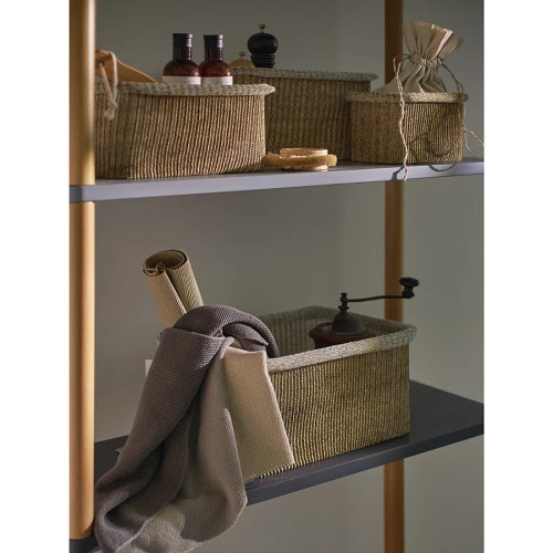 Набор из 4-х корзин для хранения sustainable collection, бежевый