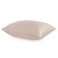 Наволочка из натурального шелка цвета пыльной розы из коллекции essential, 50х70 см