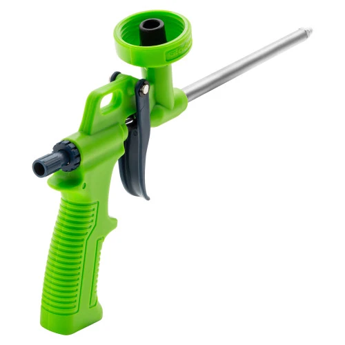 Пистолет для монтажной пены, облегченный пластмассовый корпус Сибртех