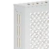 Экран для радиатора 150х60 см Готико белый STELLA