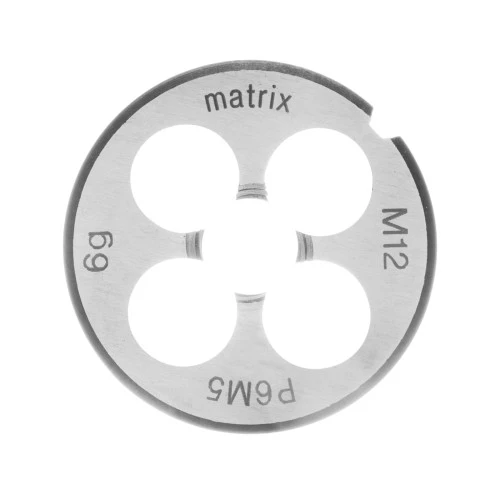 Плашка М12 х 1.75 мм, HSS Matrix