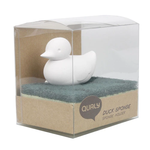 Держатель для губки duck, белый
