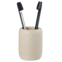 Стакан для зубных щеток loup, бежевый