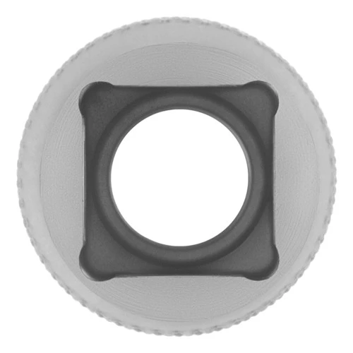 Головка торцевая, 17 мм, шестигранная, CrV, под квадрат 1/2 Stels