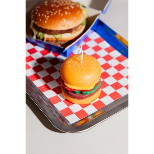 Свеча fast food, burger, 6 см