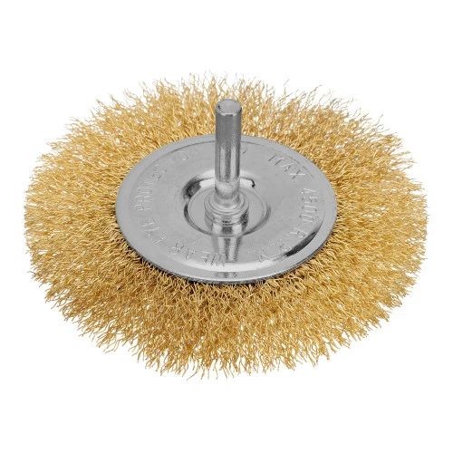 Набор щеток для дрели, 2 шт, 1 плоская, 100 мм, 1 "чашка", 75 мм, со шпильками Matrix