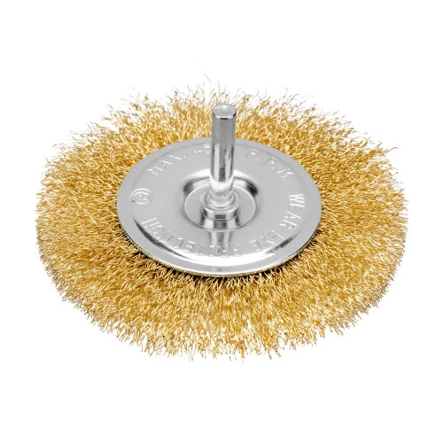 Набор щеток для дрели, 6 шт, 5 плоских 40-50-65-75-100 мм + 1 "чашка" 50 мм, со шпильками Matrix