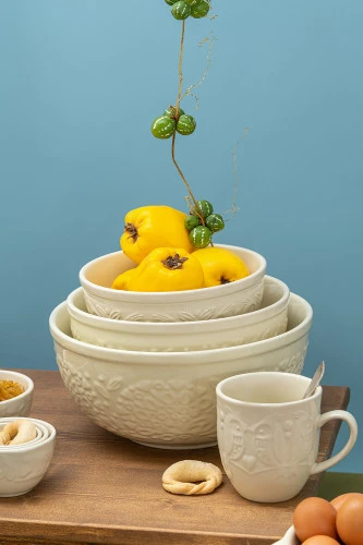 Набор кружек birds of paradise, 500 мл, кремовые, 2 шт.