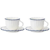 Набор чайных пар santorini, 220 мл, 2 шт.