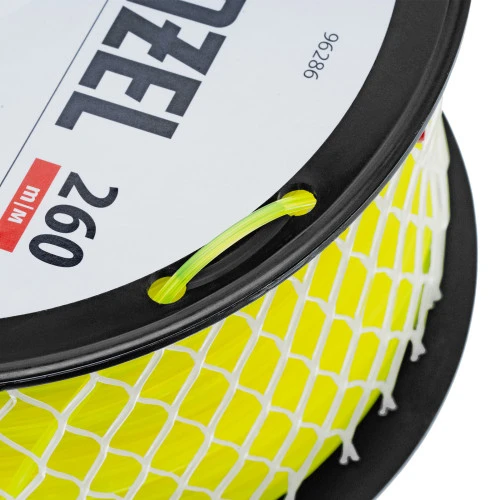 Леска для триммера звезда, 2,4мм х 260м, на DIN катушке FLEX CORD Denzel