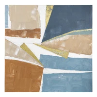 Панно декоративное с ручной росписью by feel, 100х100 см, цветное