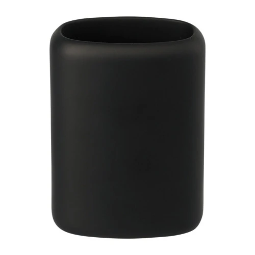 Стакан для зубных щеток slim, черный