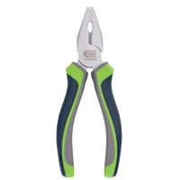 Плоскогубцы комбинированные, 160 мм, трехкомпонентные рукоятки Сибртех